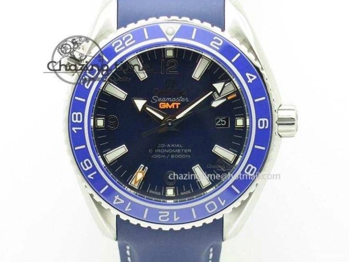 0601 Premium Seamaster Professional Chrono RG Black Ceramic Black Dial On RG Bracelet A 8212
